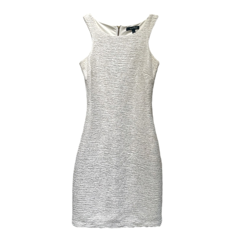 Speechless Metallic Silver Gold Bodycon Mini Dress Size 3 Juniors